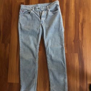 Ralph Lauren Varick Slim Straight Corduroys 32x30